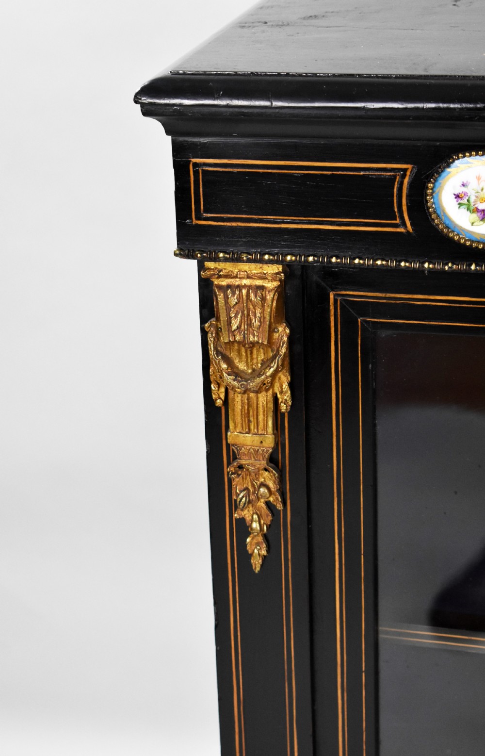 Victorian Ebonised Credenza View X