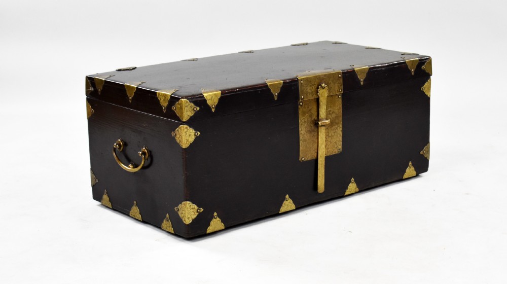 Antique Lacquer Trunk