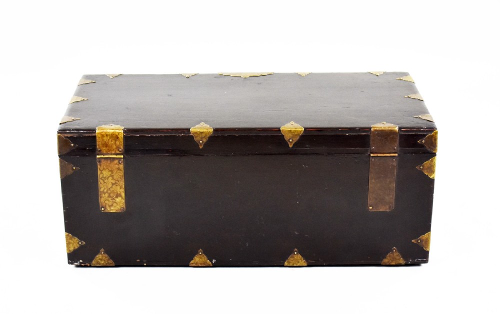 Antique Lacquer Trunk View IV