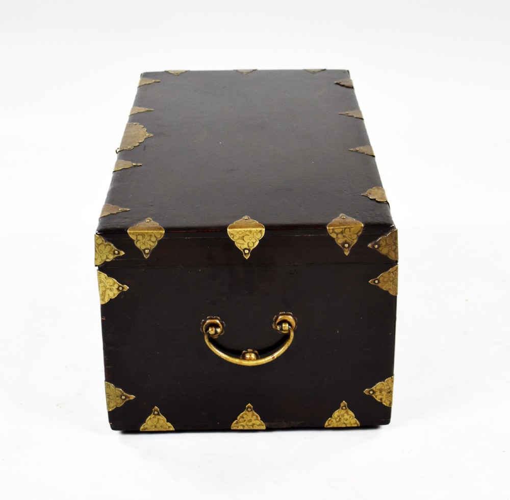 Antique Lacquer Trunk View V
