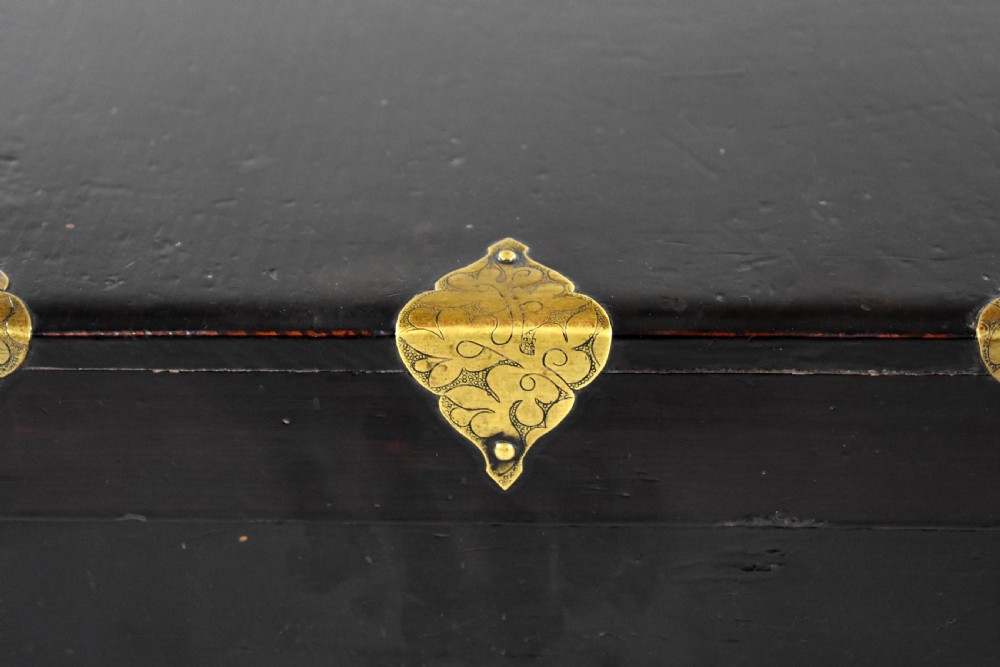 Antique Lacquer Trunk View VIII