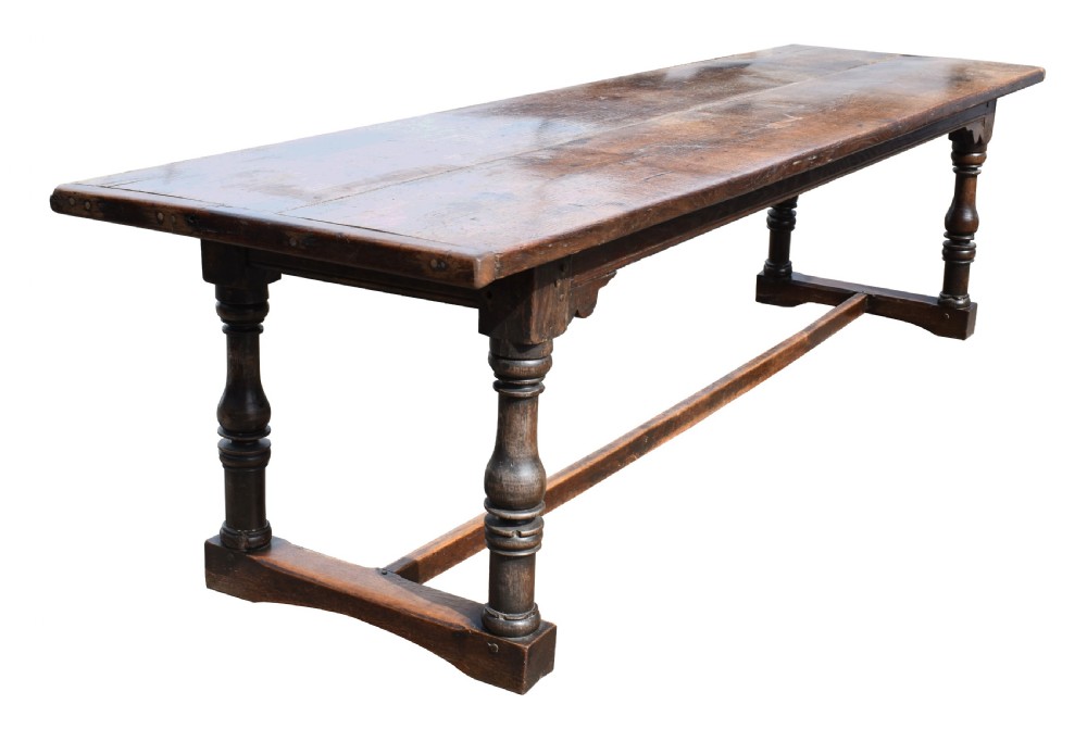 17th Century Oak Refectory Table