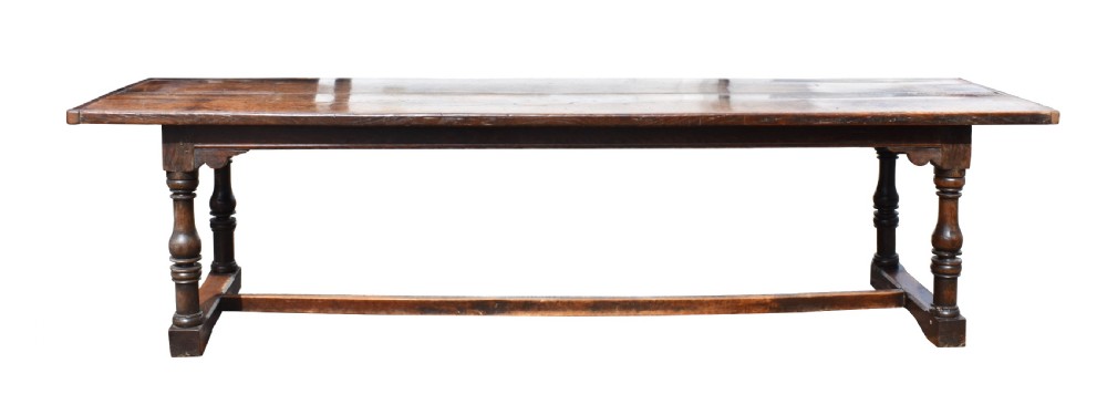 17th Century Oak Refectory Table View II