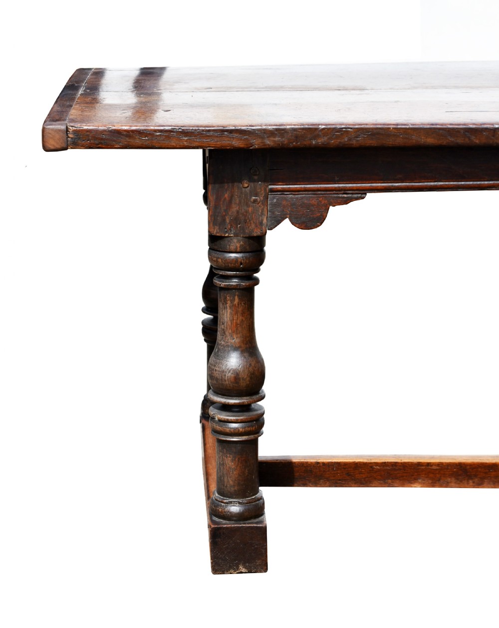 17th Century Oak Refectory Table View III