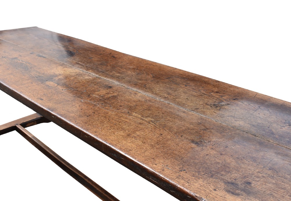 17th Century Oak Refectory Table View VI