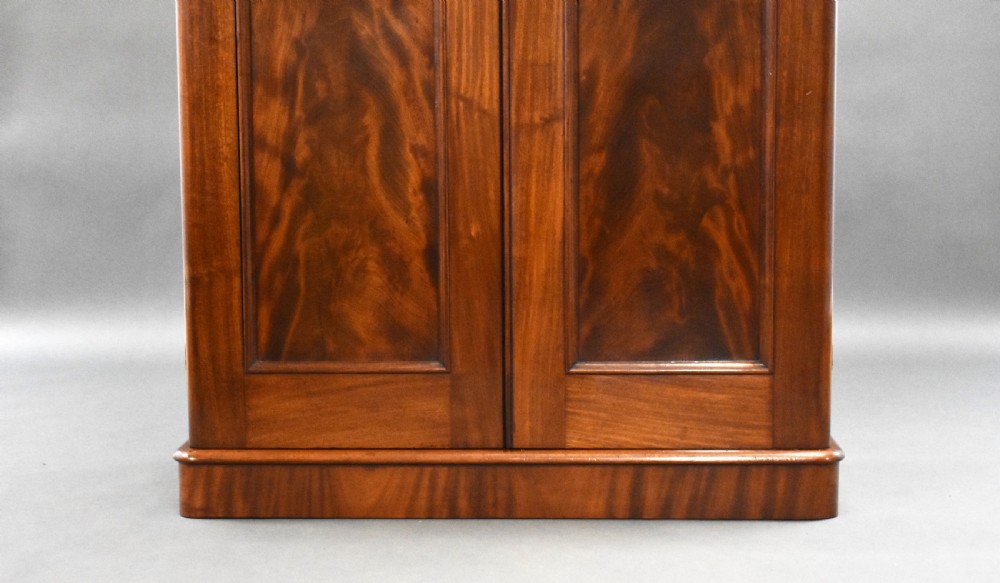 Victorian Mahogany Two Door Wardrobe View V