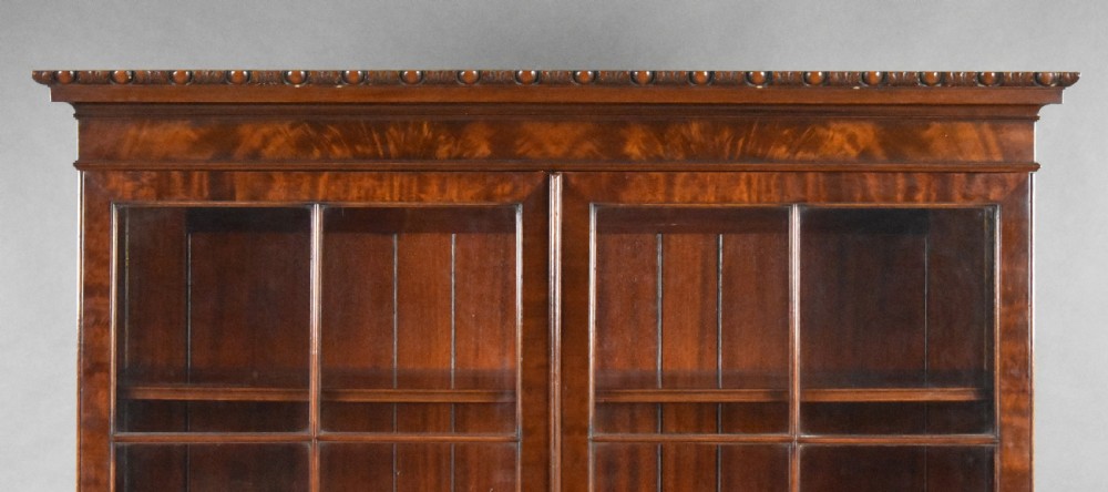 Edwardian Mahogany Bookcase by Waring & Gillows View IV