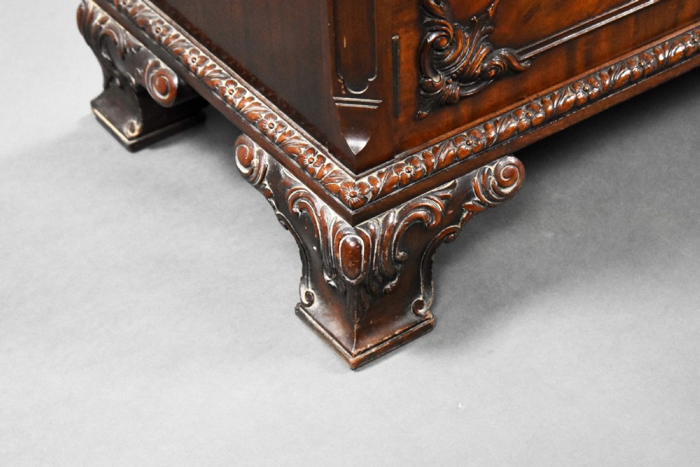 Edwardian Mahogany Bookcase by Waring & Gillows View XI