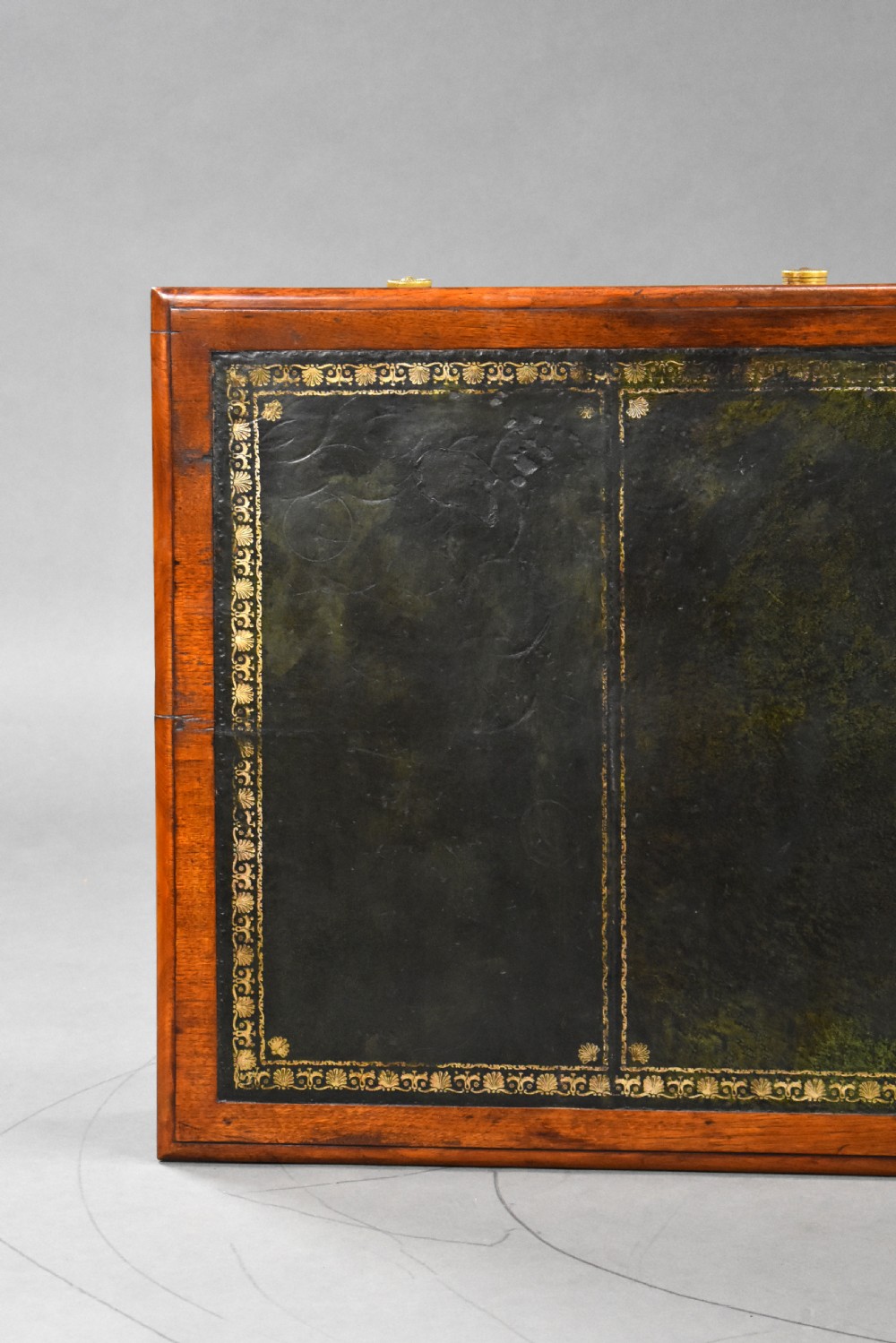 Victorian Walnut Pedestal Desk View XV