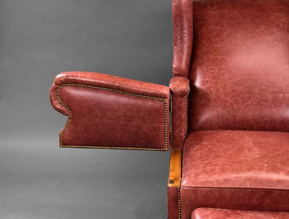 Victorian Leather Reclining Chair by J Foot & Sons Ltd View X