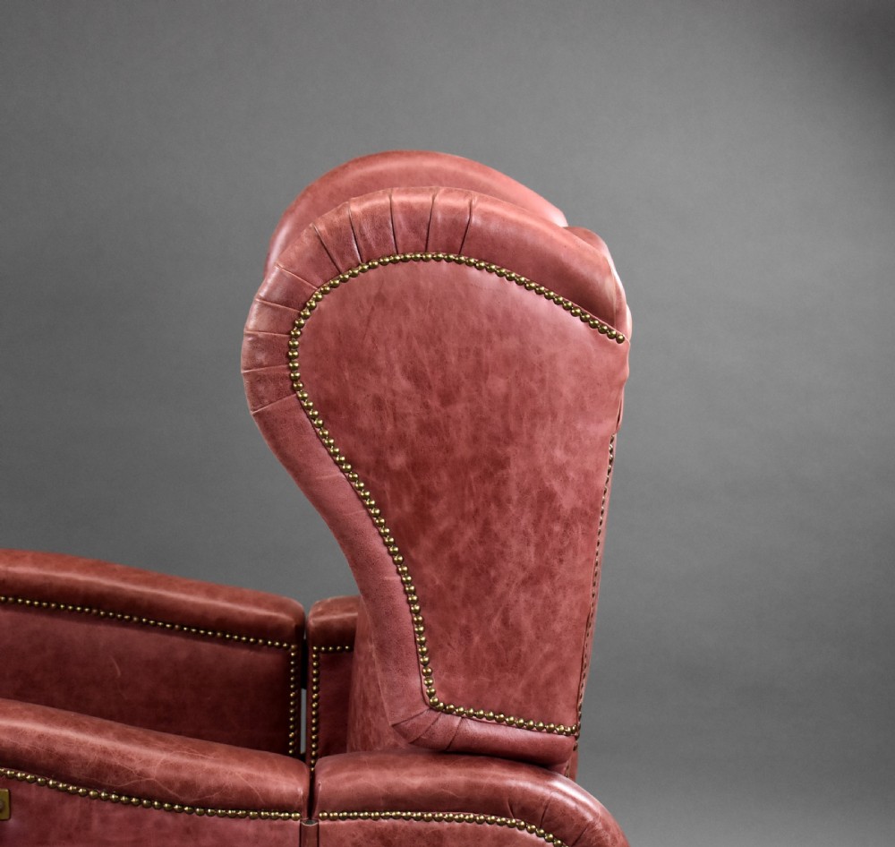 Victorian Leather Reclining Chair by J Foot & Sons Ltd View XVIII