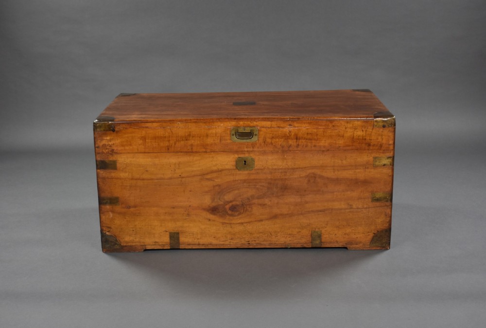 Victorian Camphor Wood Trunk View II