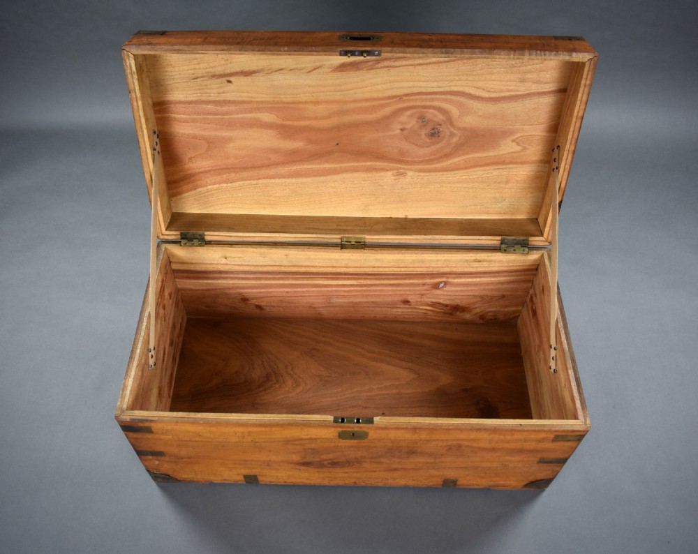 Victorian Camphor Wood Trunk View IX