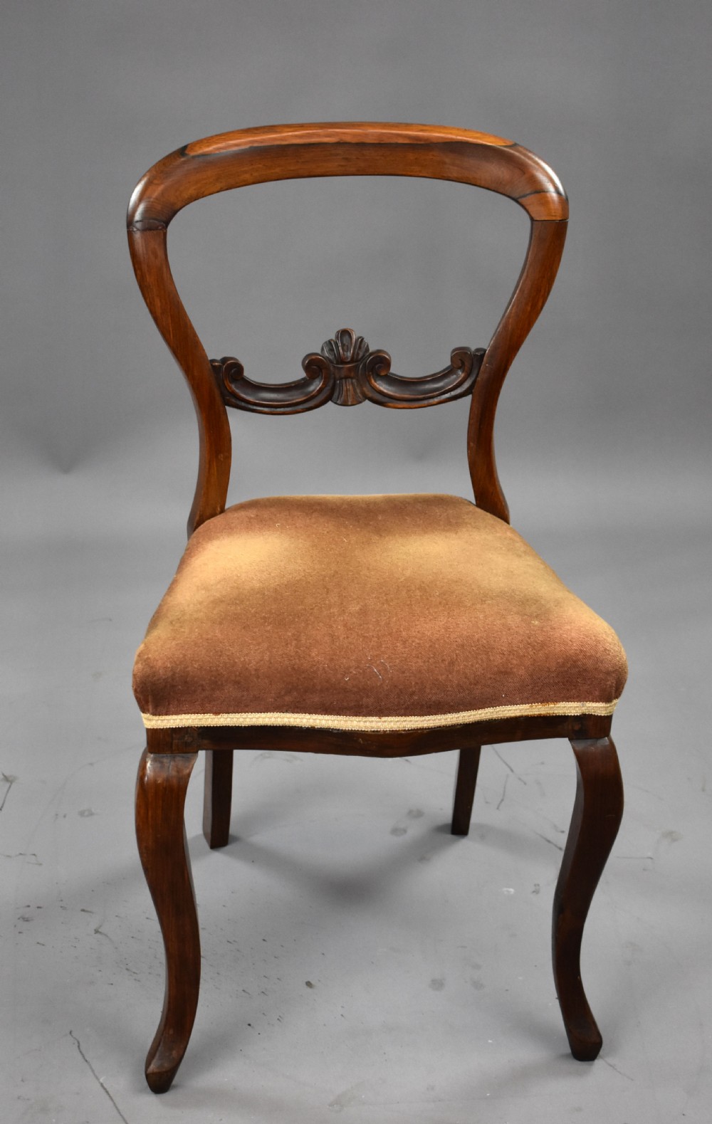 Set of 6 Victorian Rosewood Dining Chairs View III