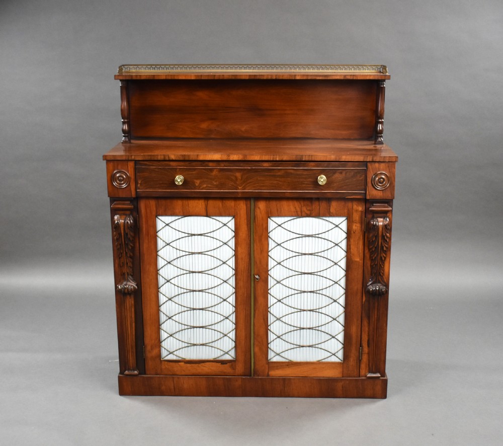 Regency Rosewood Chiffonier View II