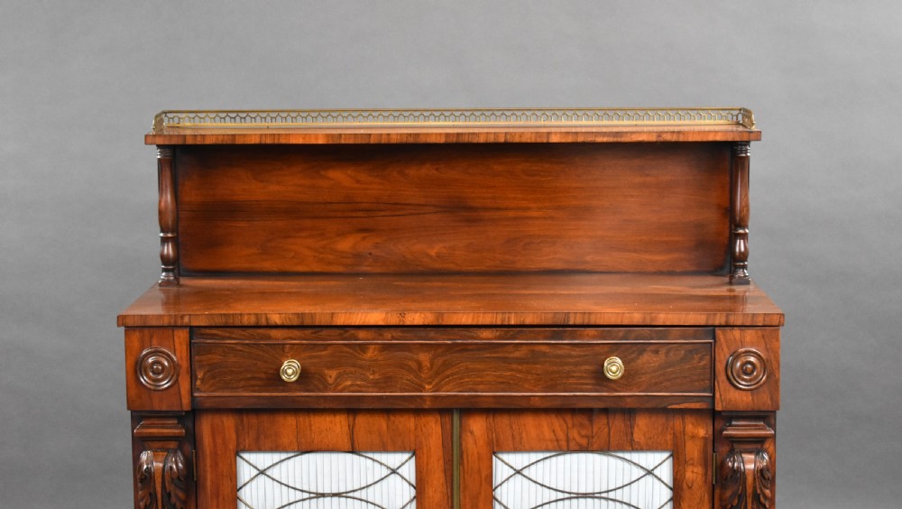 Regency Rosewood Chiffonier View III