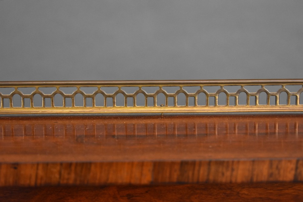 Regency Rosewood Chiffonier View XI