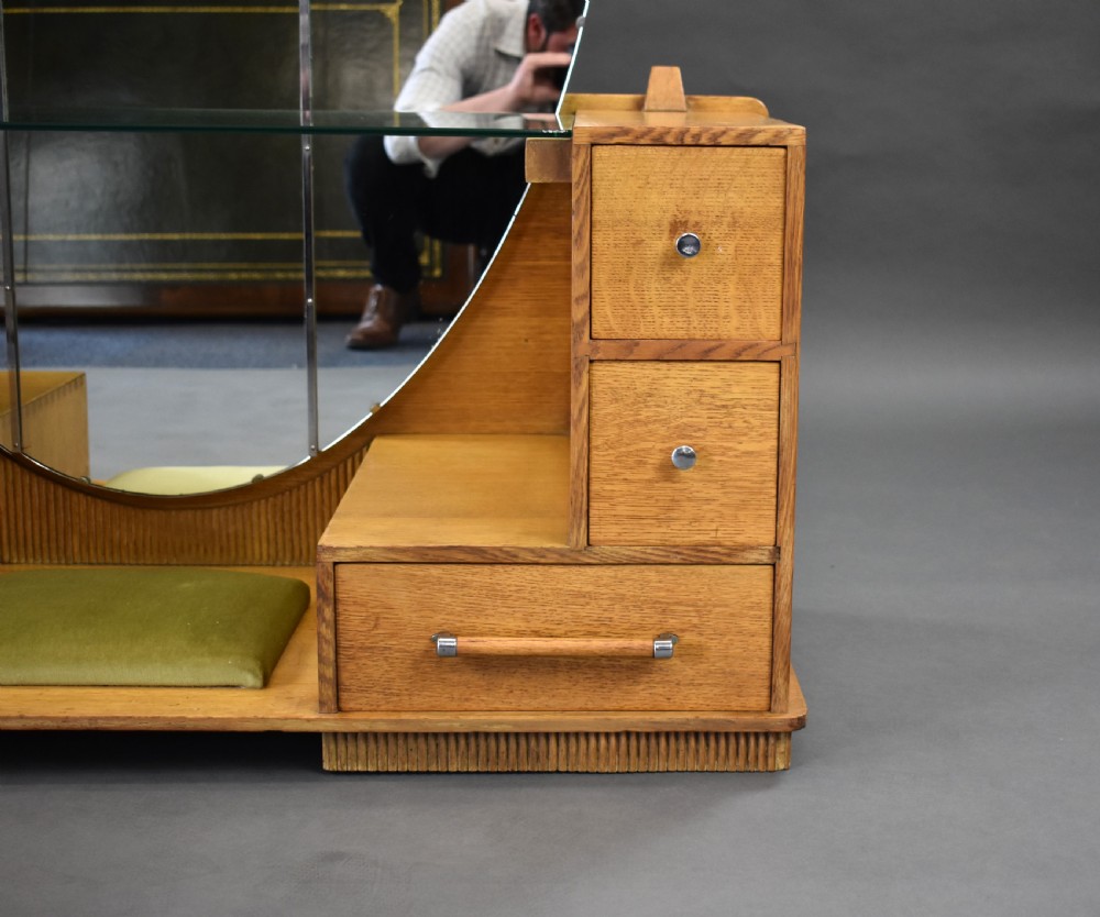 Art Deco Oak Dressing Table View IV