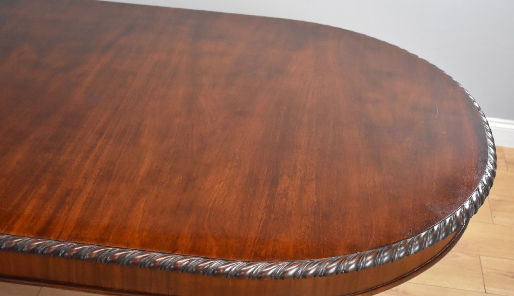 Large Chippendale Style Dining Table View XIII