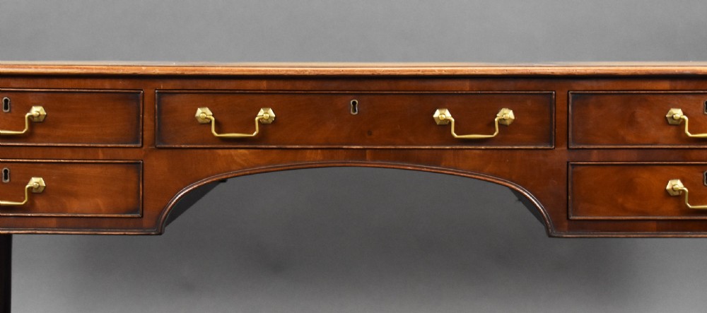 Large Mahogany Writing Table View XI