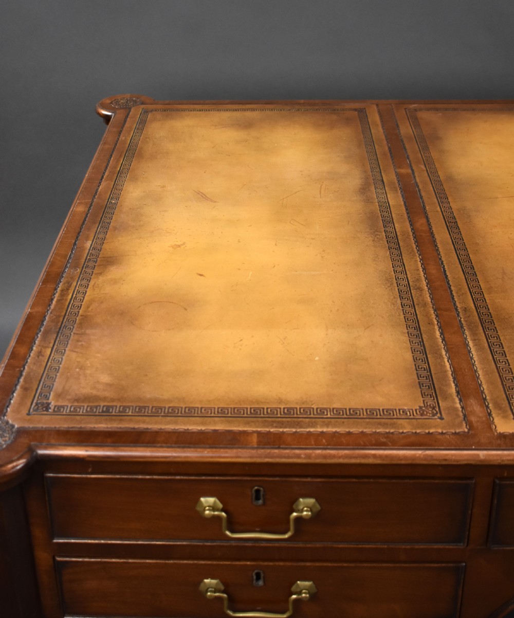 Large Mahogany Writing Table View XIV