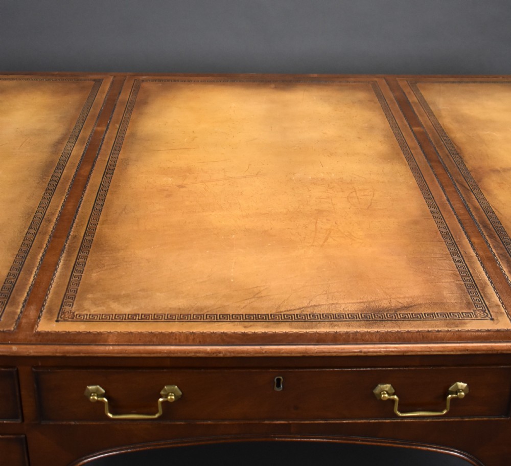 Large Mahogany Writing Table View XV