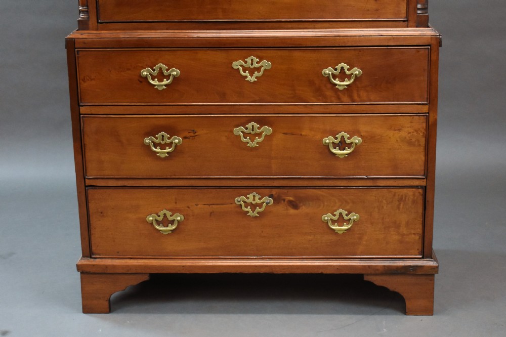 George II Red Walnut Chest on Chest View IV