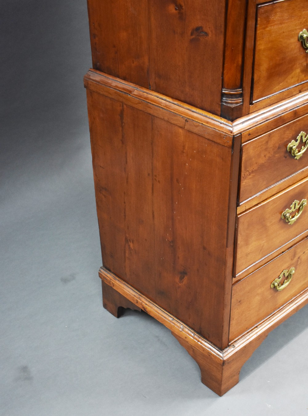George II Red Walnut Chest on Chest View V