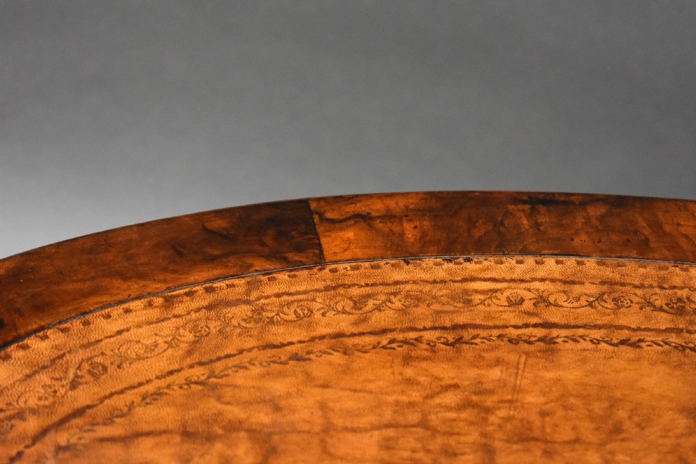 Victorian Burr Walnut Writing Table View X