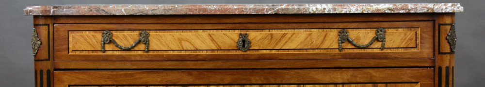 18th Century French Marble Topped Commode View IV