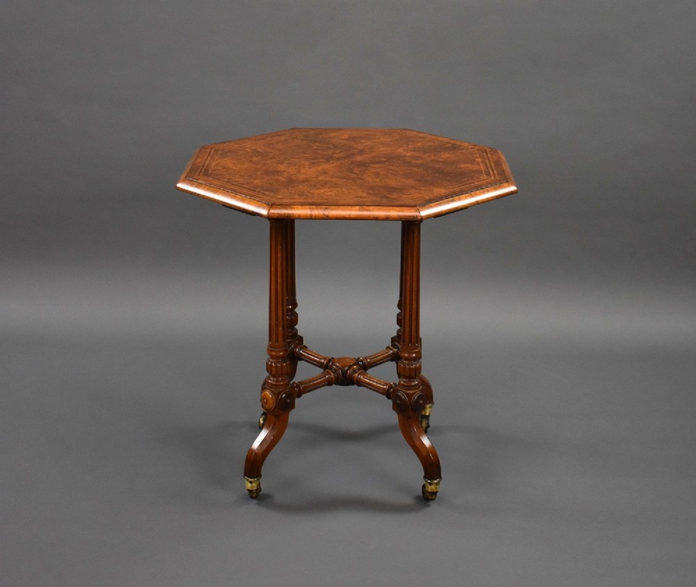 Victorian Amboyna Occasional Table