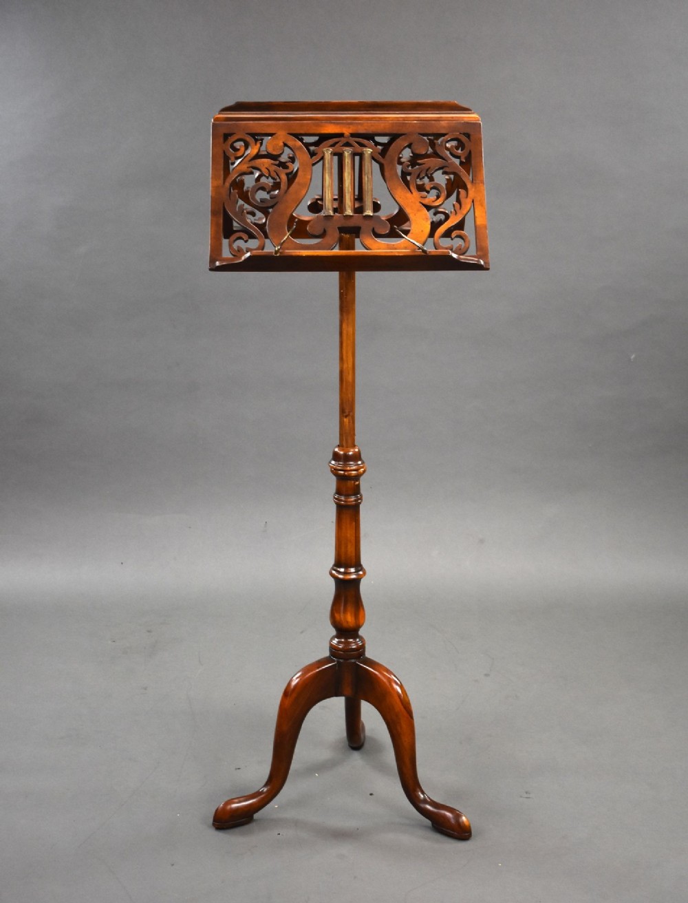 Victorian Mahogany Duet Stand