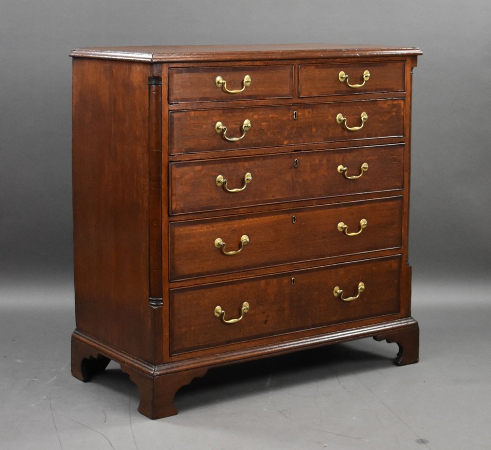George III Oak Chest of Drawers