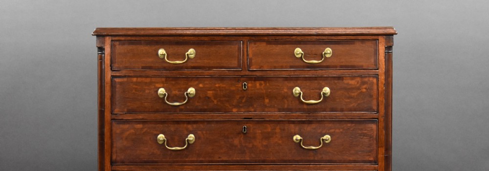 George III Oak Chest of Drawers View VII