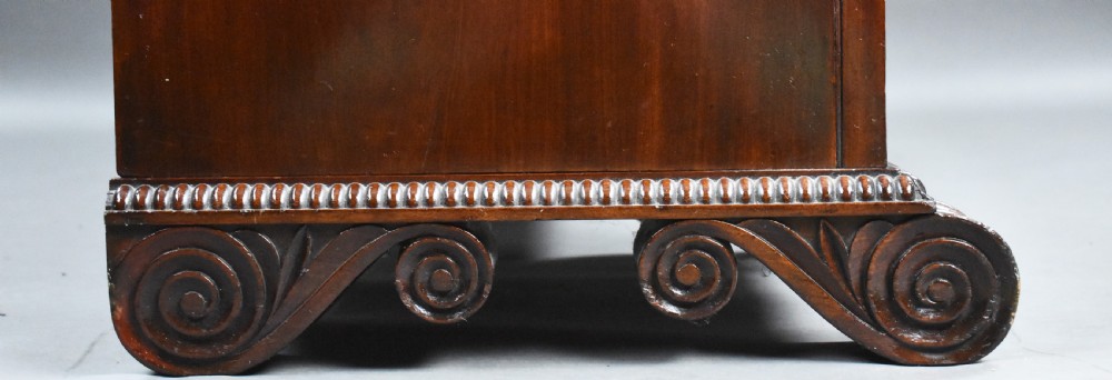 Regency Mahogany Open Bookcase View XIII