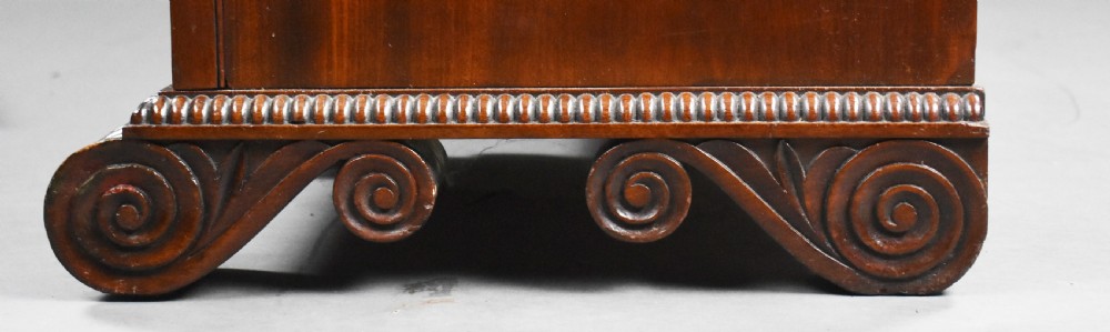 Regency Mahogany Open Bookcase View XIV