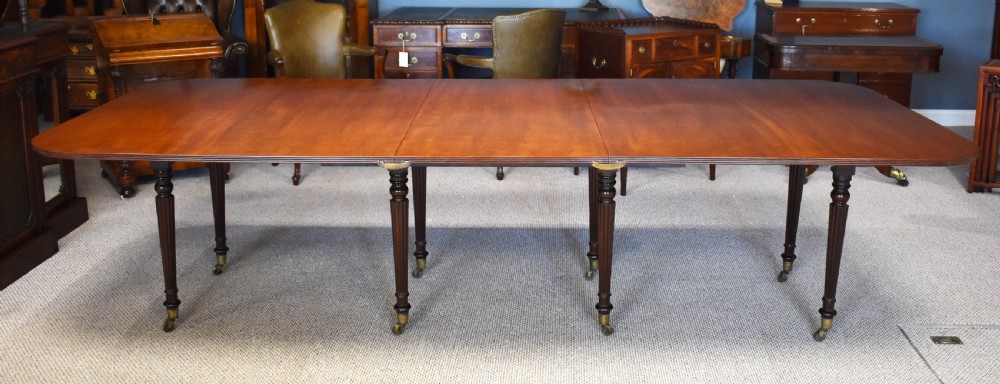 Regency Mahogany Extending Dining Table View II