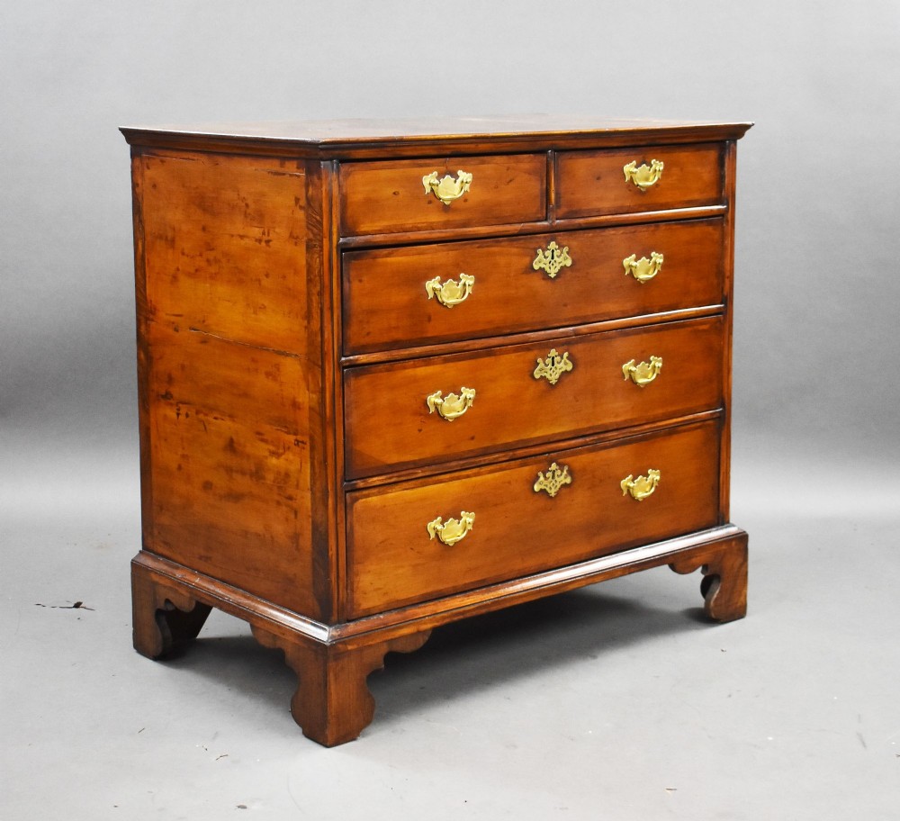 Queen Anne Walnut Chest of Drawers
