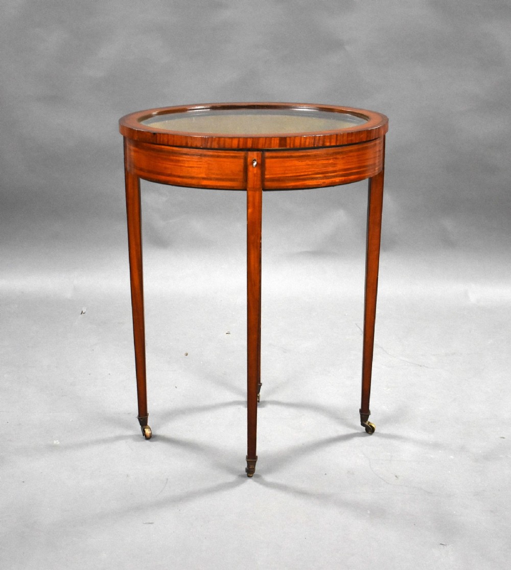 Edwardian Satinwood Bijouterie Table