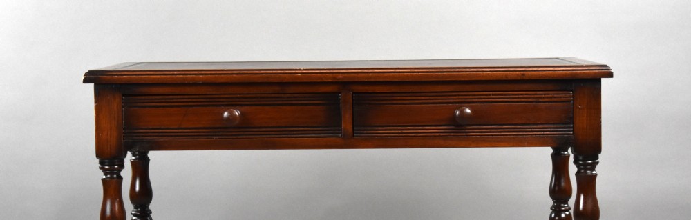 Edwardian Mahogany Writing Table View IV