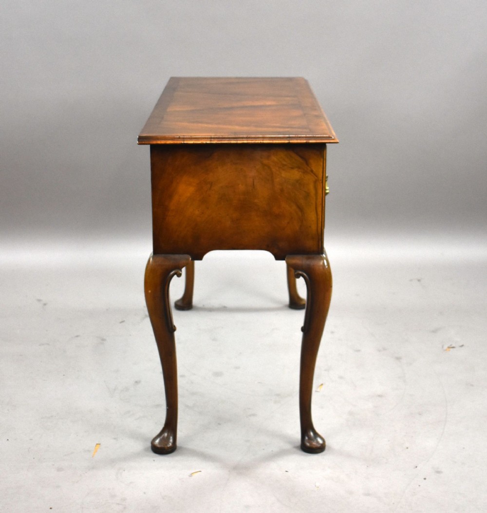 Antique Queen Anne Style Walnut Lowboy View III