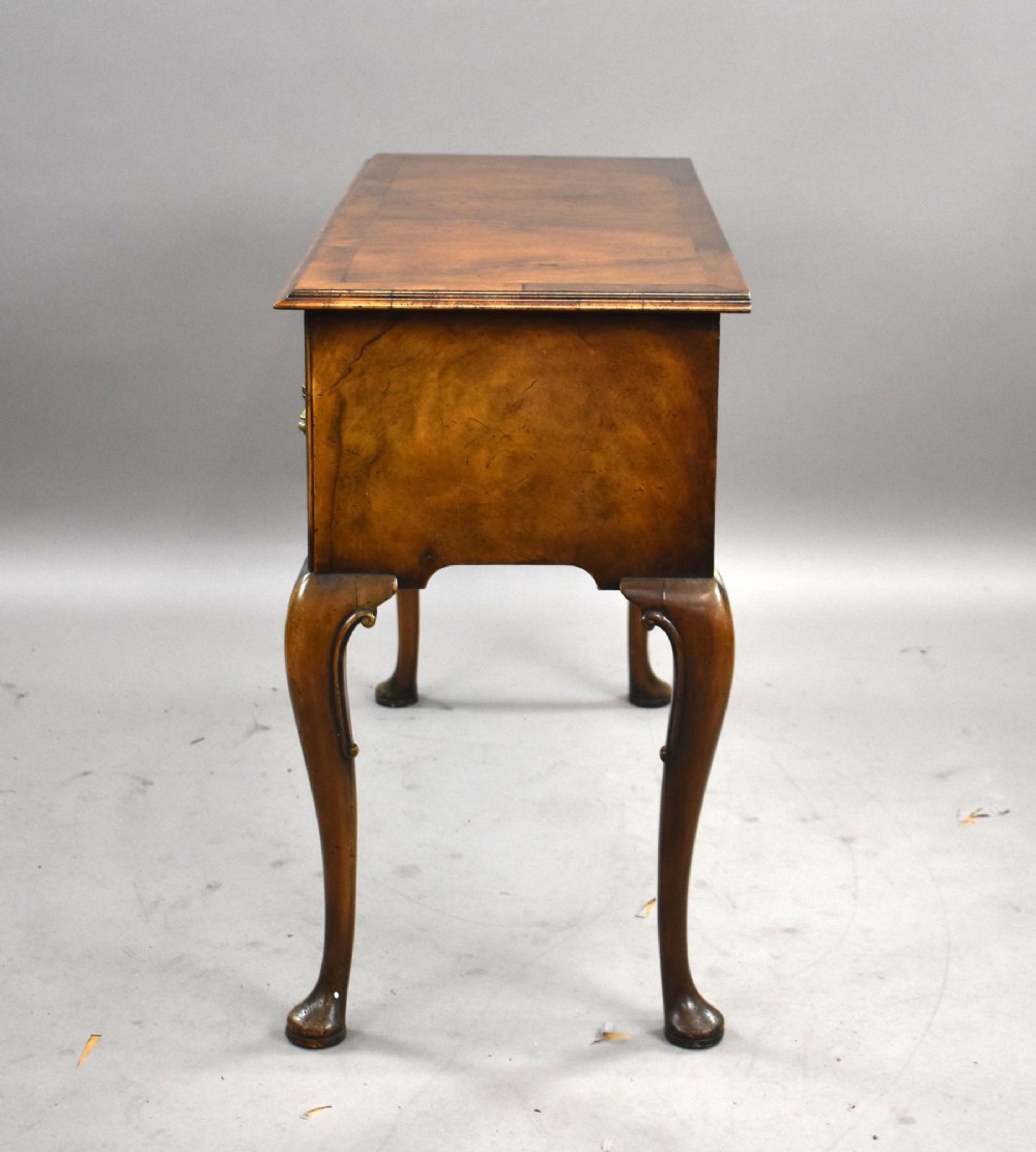 Antique Queen Anne Style Walnut Lowboy View IV