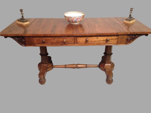 william iv sofa table - CATEGORY: ANTIQUE TABLES - DATED 1800