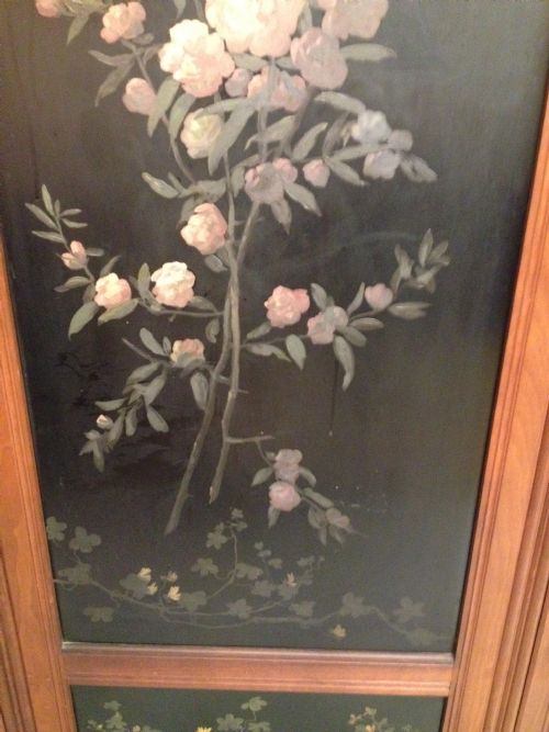 VICTORIAN FOUR FOLD SCREEN - ADDITIONAL PHOTO 2