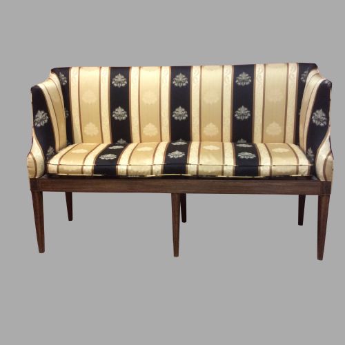 small georgian settee - CATEGORY: ANTIQUE SOFAS - DATED 1800