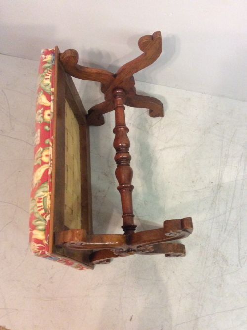WILLIAM IV WALNUT STOOL - ADDITIONAL PHOTO 3