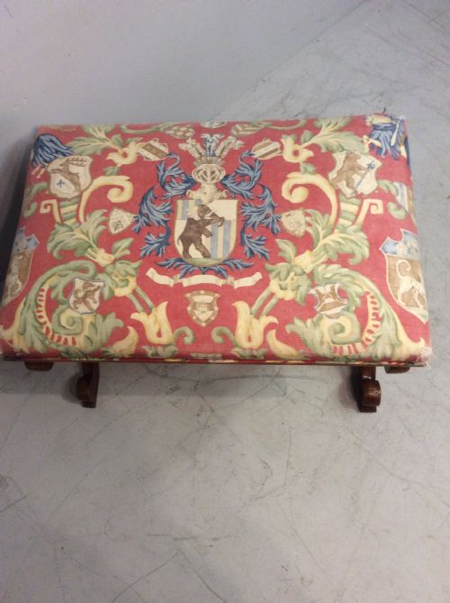 WILLIAM IV WALNUT STOOL - ADDITIONAL PHOTO 1