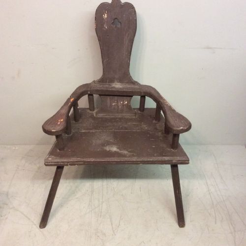 irish primitive armchair - CATEGORY: ANTIQUE CHAIRS - DATED VICTORIAN