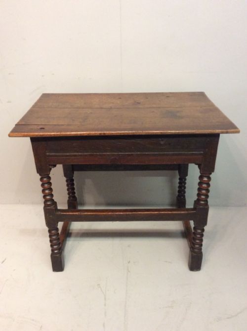 EARLY ELM SIDE TABLE - ADDITIONAL PHOTO 4
