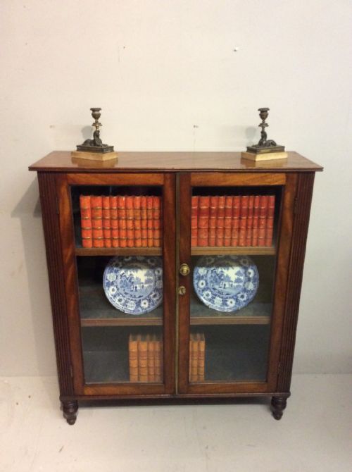 small georgian mahogany bookcase - CATEGORY: ANTIQUE BOOKCASES - DATED GEORGIAN